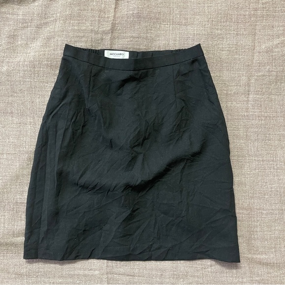 Mocambo by Takeo Ando Black Lined A Line Skirt - Picture 1 of 8